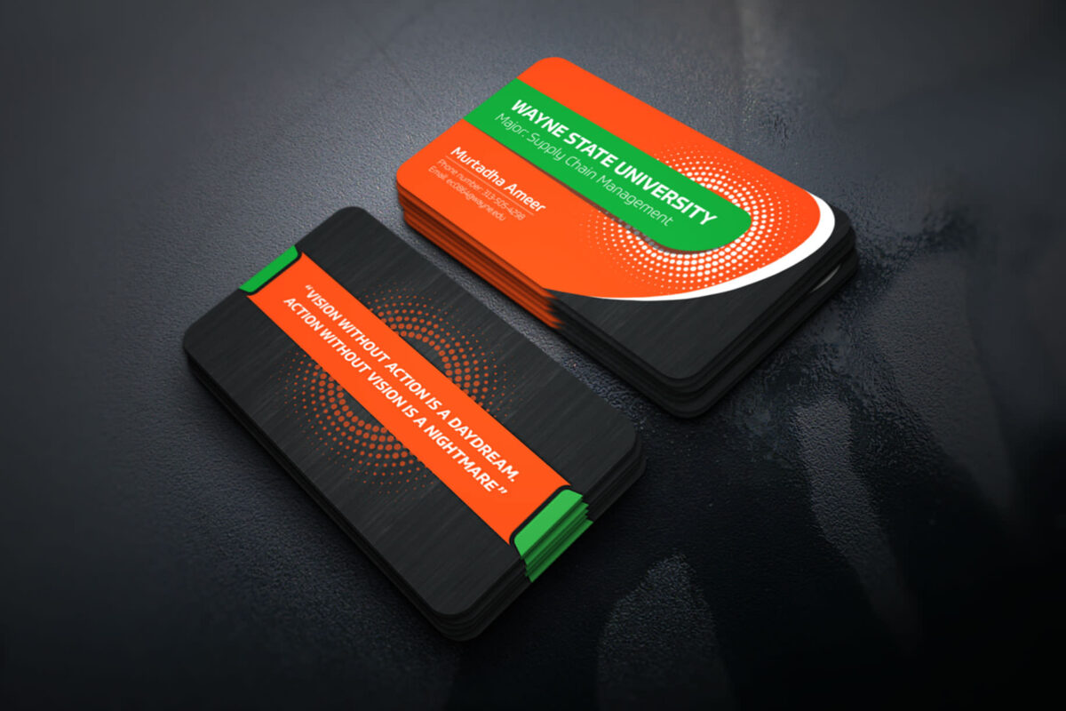 Student Business card