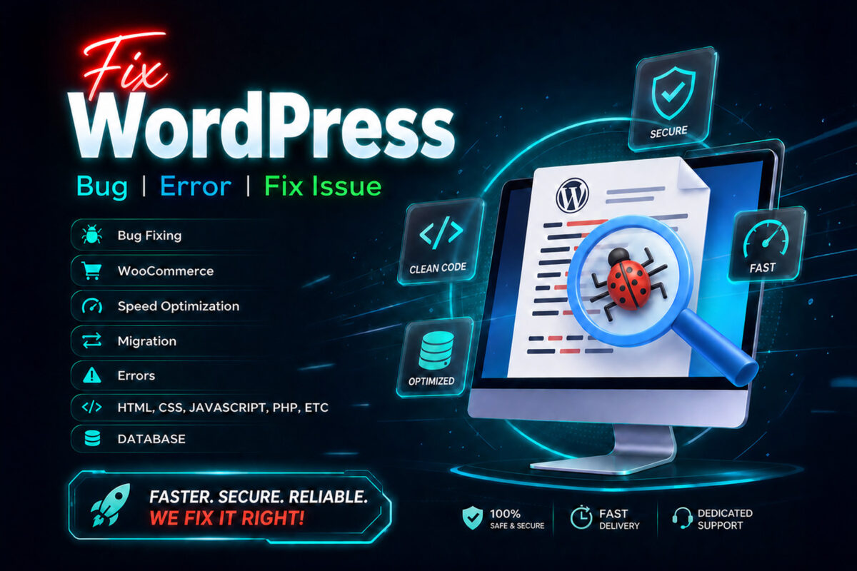 Website Bug Fixing
